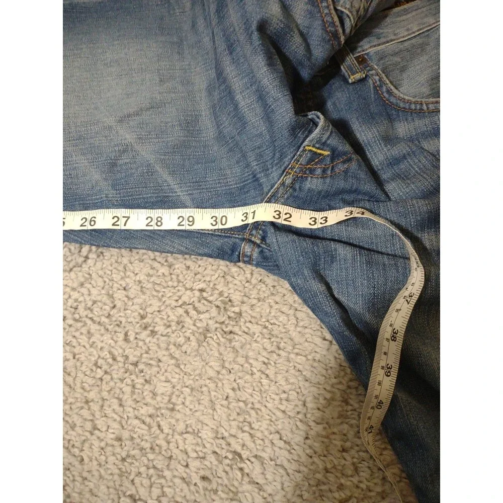 Lucky Brand Jeans Mens 30 X 32 227 Slim Boot Fit Medium Wash Button Fly